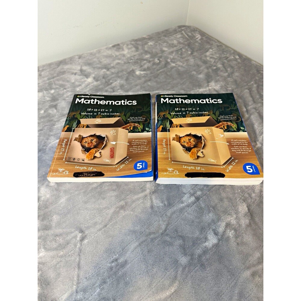 Curriculum Associates i-Ready Classroom Mathematics Grade 5 Vol 1-2 PB 2021